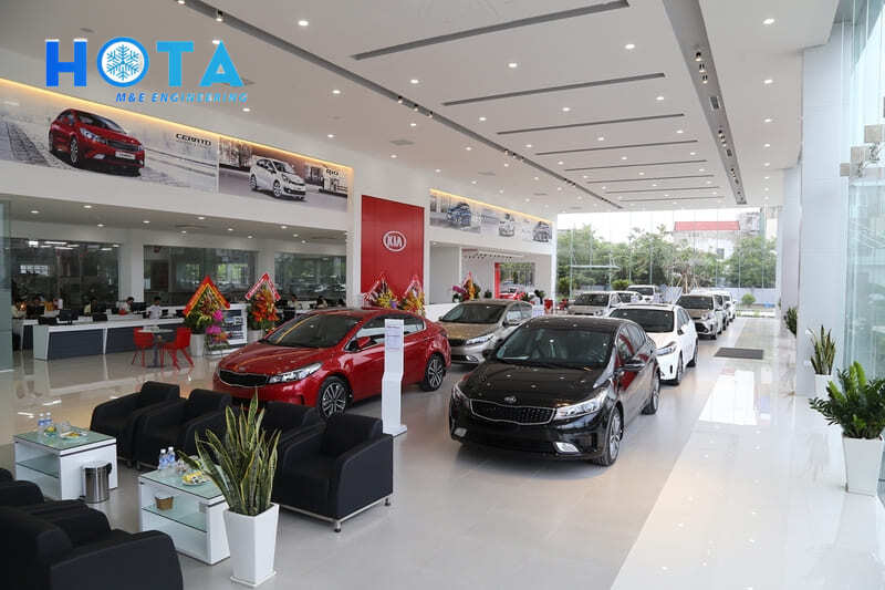 Tiêu Chuẩn Thiết Kế Showroom Xe Hơi